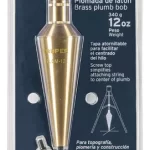 Plomada De Laton 12 oz Truper