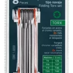 Juego LLave Torx Tipo Navaja 8 Pza Truper