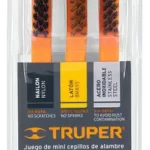 Juego De Mini Cepillo Alambre 7" Truper